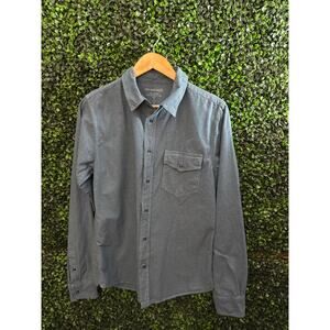 Save Khaki United, Button up, cotton, Jean shirt, USA Made, Men’s M,